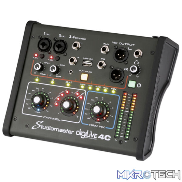 Studiomaster - Digilive4C 4 Ch Digital Console - Image 3