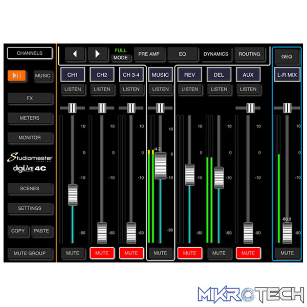 Studiomaster - Digilive4C 4 Ch Digital Console - Image 4