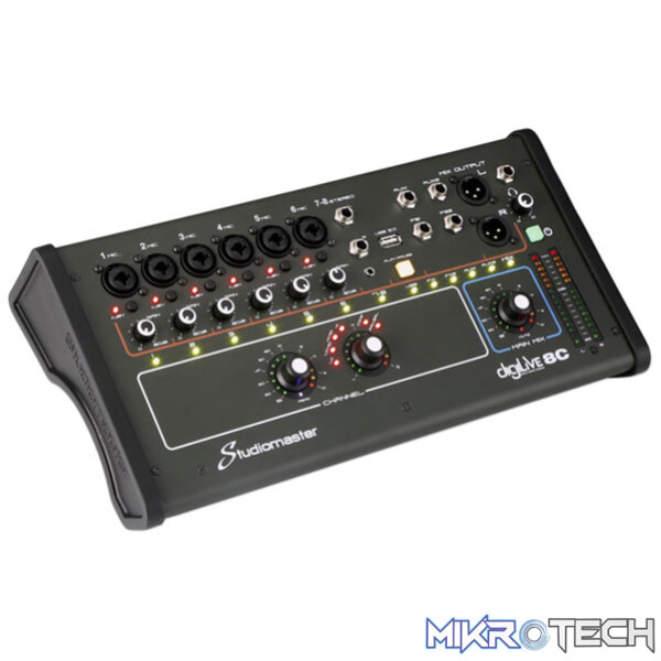 Studiomaster - Digilive8C 8 Ch Digital Console - Image 2