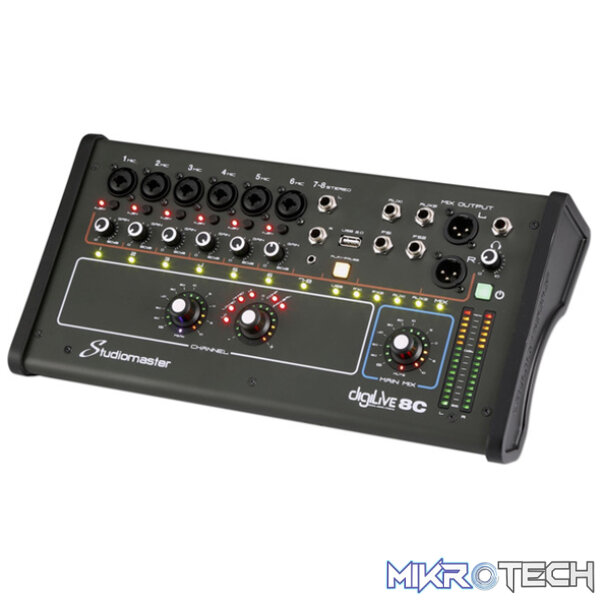 Studiomaster - Digilive8C 8 Ch Digital Console - Image 3