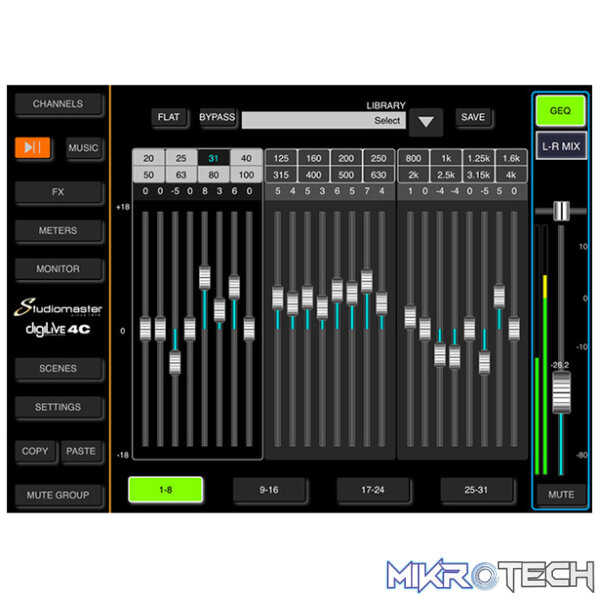 Studiomaster - Digilive8C 8 Ch Digital Console - Image 5