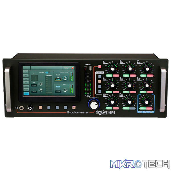 172915SM_1 Studiomaster - Digilive16Rs 16 Ch Digital Console 19" - Image 1