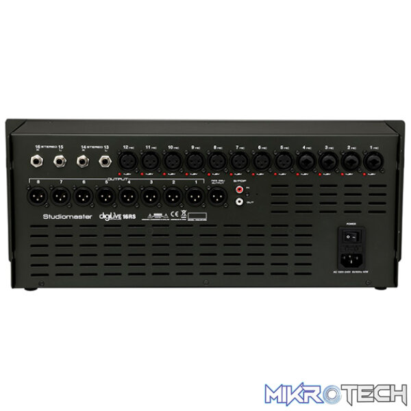 Studiomaster - Digilive16Rs 16 Ch Digital Console 19" - Image 2