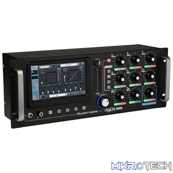 Studiomaster - Digilive16Rs 16 Ch Digital Console 19" - Image 4