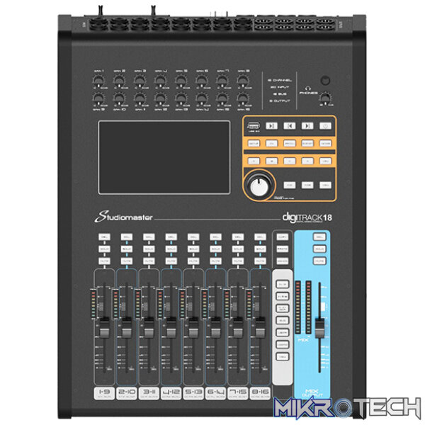 172928SM_1 Studiomaster - Digitrack18 18 Ch Extensible Digital Console - Image 1