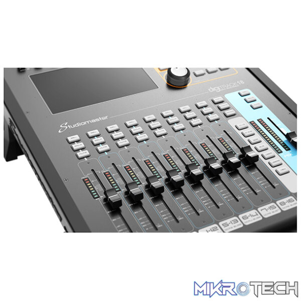Studiomaster - Digitrack18 18 Ch Extensible Digital Console - Image 5