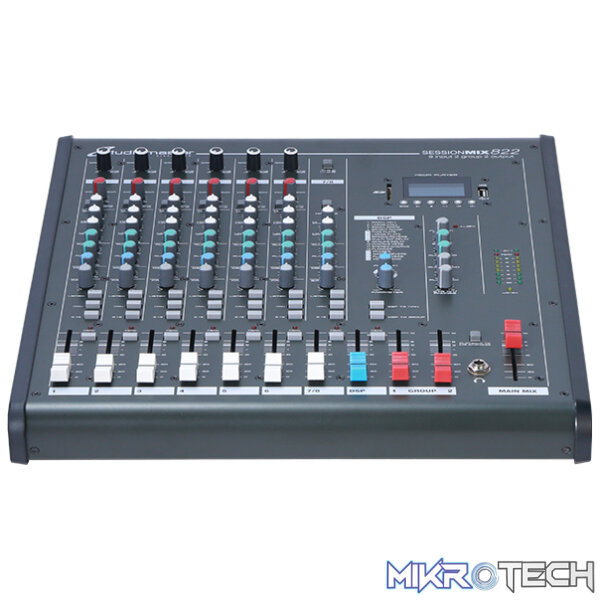 172940SM_1 Studiomaster - Sessionmix822 6 Channel Mic Input 2 Channel Stereo Input - Image 1