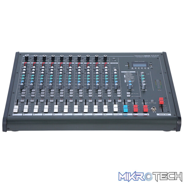 172942SM_1 Studiomaster - Sessionmix1222 10 Channel Mic Input 2 Channel Stereo Input - Image 1