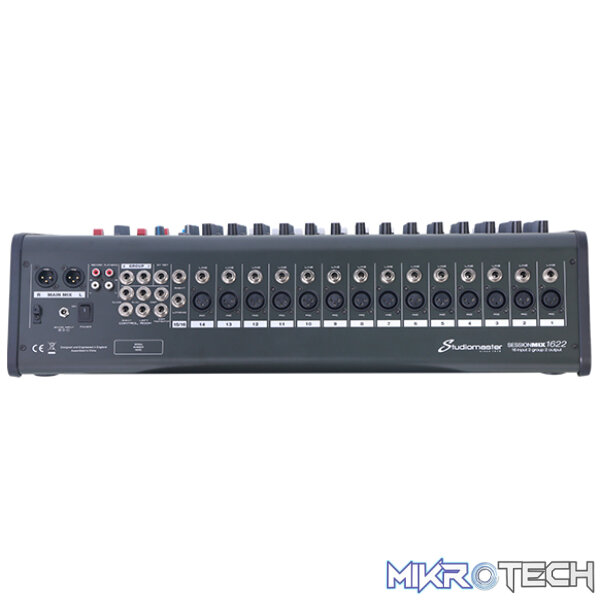 Studiomaster - Sessionmix1622 12 Channel Mic Input 2 Channel Stereo Input - Image 4