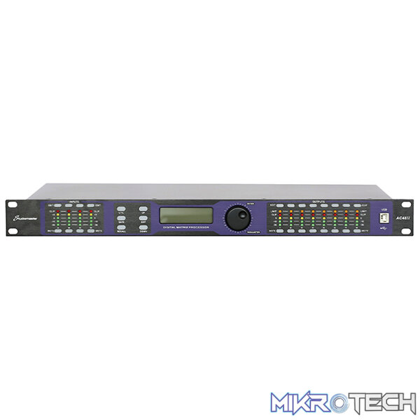 172950SM_1 Studiomaster - Ac48Ii 12 4 In 8 Out Digital Processor - Image 1