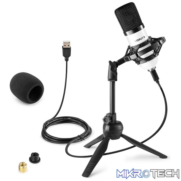 173510VX_1 Vonyx - Cm300W Studio Usb Microphone - Image 1