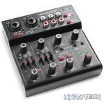 Vonyx - Vmm401 4Ch Music Mixer Bt/Usb Interface
