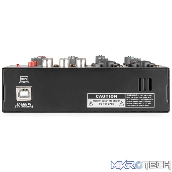 Vonyx - Vmm401 4Ch Music Mixer Bt/Usb Interface - Image 5
