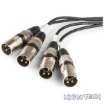 Power Dynamics Connex - Cx190 Signal Splitter Rj45 - 4 X Xlr Male - Image 3