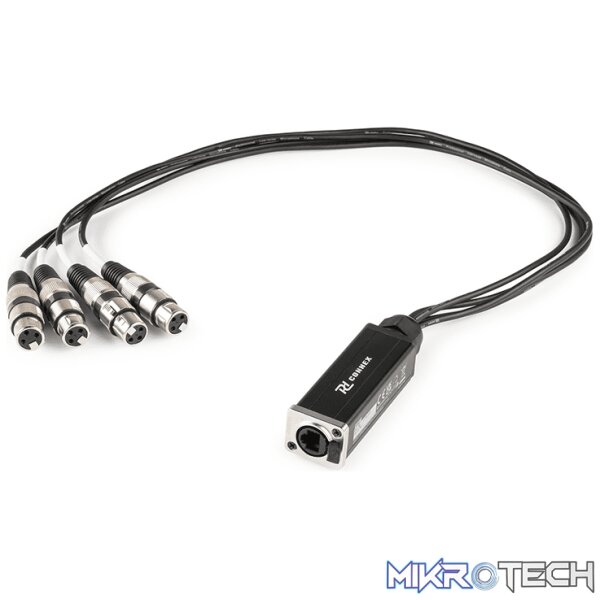 Power Dynamics Connex - Cx192 Signal Splitter Rj45 - 4 X Xlr Female - Image 2