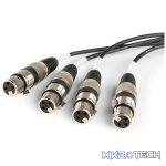Power Dynamics Connex - Cx192 Signal Splitter Rj45 - 4 X Xlr Female - Image 3