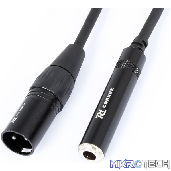 176992PDC Power Dynamics Connex - 0.15M Signal Lead Xlr Male - 6.3M Jack Female - Image 1
