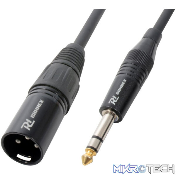 177075PDC Power Dynamics Connex - 1.5M Signal Lead Xlr M - 6.3 M St - Image 1