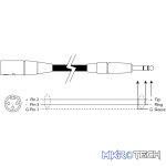 Power Dynamics Connex - 8M Signal Lead Xlr M - 6.3 M St - Image 2