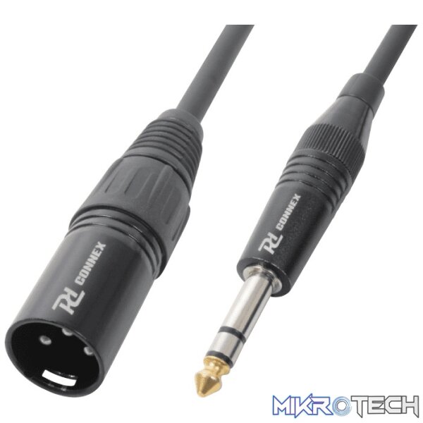 177084PDC_1 Power Dynamics Connex - Cx44-15 Signal Lead Xlr M - 6.3 M St 15.0M - Image 1