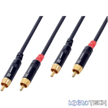Power Dynamics Connex - 3M Signal Lead 2X Rca Male - 2X Rca Male