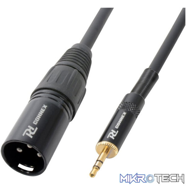 177101 Power Dynamics Connex - 0.5M Signal Lead 3.5 M St - Xlr M - Image 1