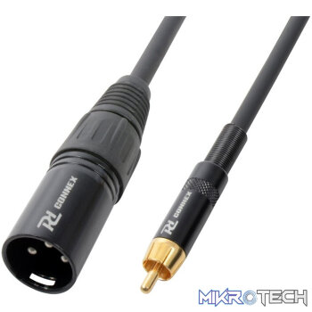 Power Dynamics Connex - 8M Signal Lead Xlr Male - Rca Male