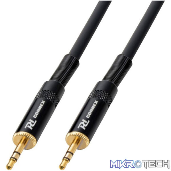 177118PDC_1-1 Power Dynamics Connex - 3M Signal Lead 3.5 M Stereo - 3.5 M Stereo - Image 1