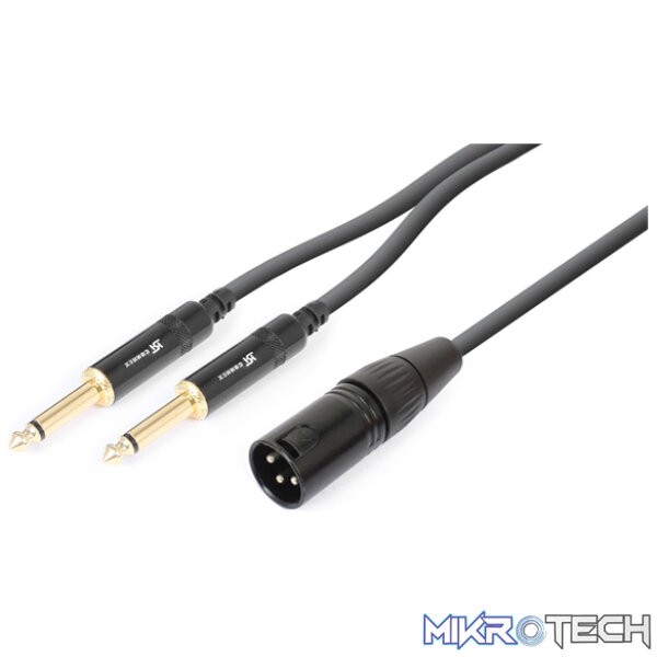 177150PDC_1 Power Dynamics Connex - Cx56-1 Cable Xlr Male - 2X 6.3 Mono - Image 1