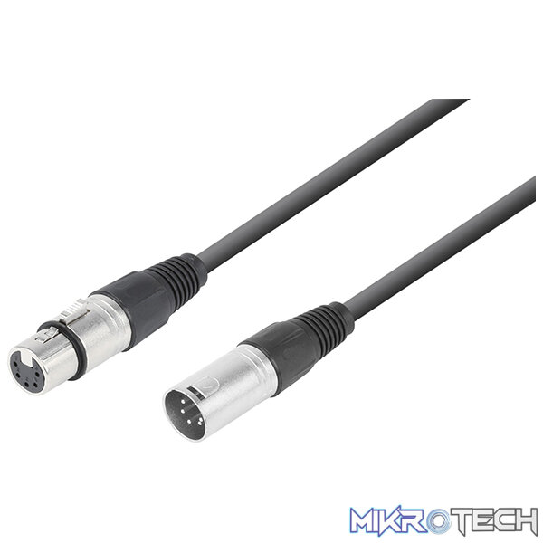 177926PDC_1 Power Dynamics Connex - Cx102-3 Signal Lead 5 Pin Xlr M - 5 Pin Xlr Xlr F 3M - Image 1