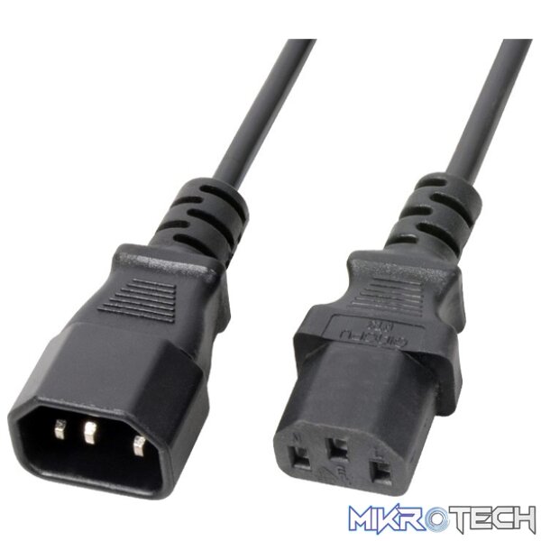 177956PDC_1 Power Dynamics Connex - Cx18-5 Power Lead Iec M - Iec F 5M - Image 1