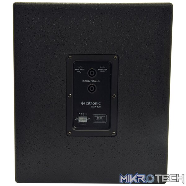 Citronic - Casa-10B Passive Sub 10In 400W Rms - Image 3