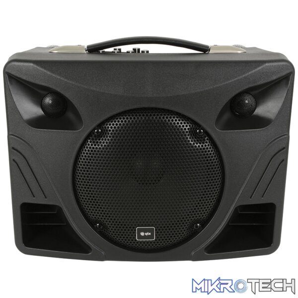 Qtx - Delta-50 Series Portable Pa Unit 8In 50W Bt/Usb/Sd/Fm - Image 2