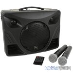 Qtx - Delta-50 Series Portable Pa Unit 8In 50W Bt/Usb/Sd/Fm - Image 3