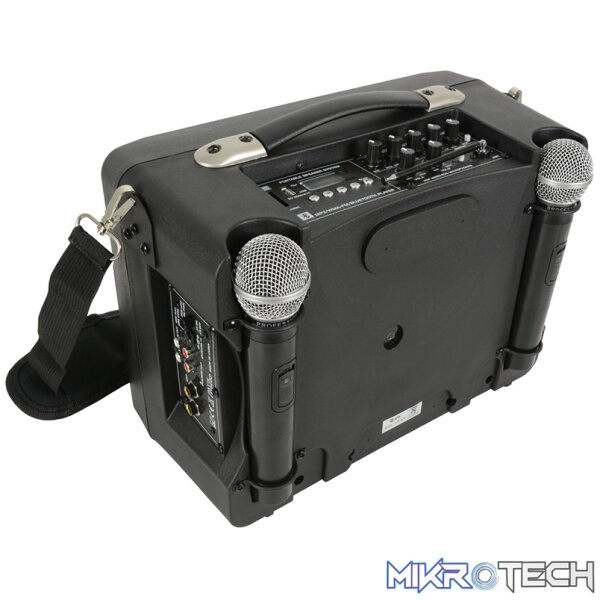 Qtx - Delta-50 Series Portable Pa Unit 8In 50W Bt/Usb/Sd/Fm - Image 4