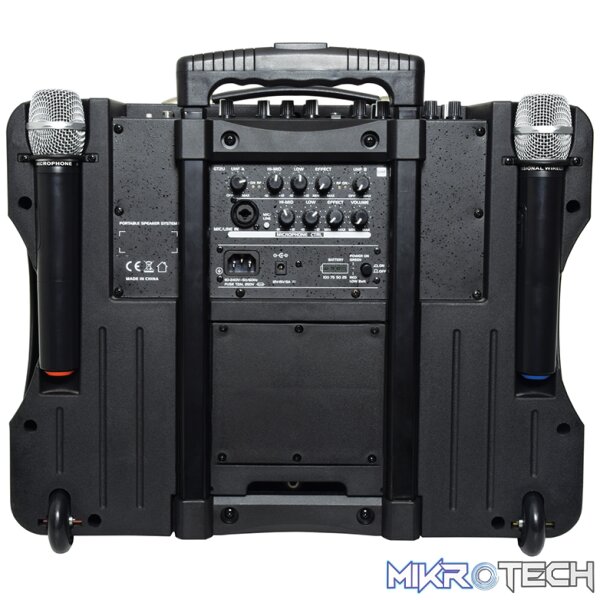 Qtx - Delta-200 Series Portable Pa Unit 12In 200W Bt/Usb/Sd/Fm - Image 4