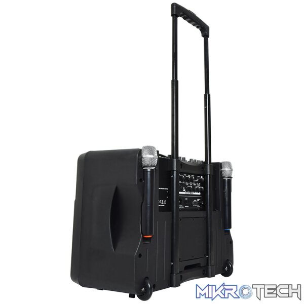 Qtx - Delta-200 Series Portable Pa Unit 12In 200W Bt/Usb/Sd/Fm - Image 7