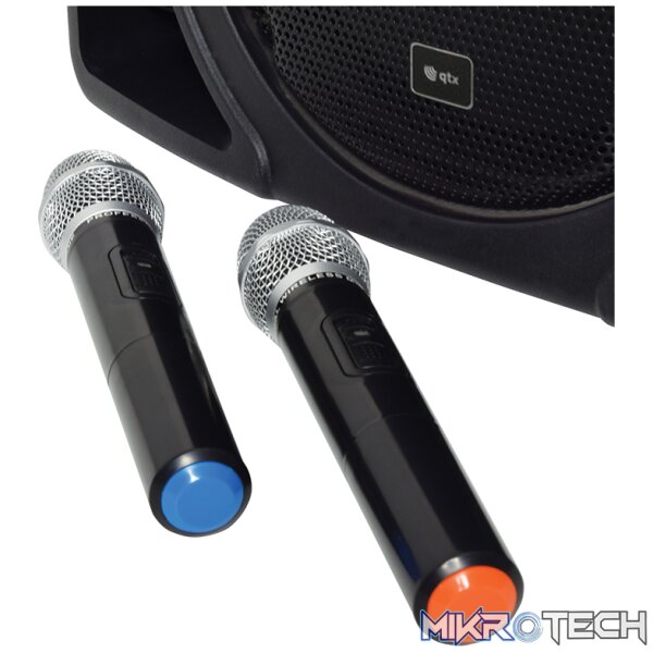 Qtx - Delta-200 Series Portable Pa Unit 12In 200W Bt/Usb/Sd/Fm - Image 8