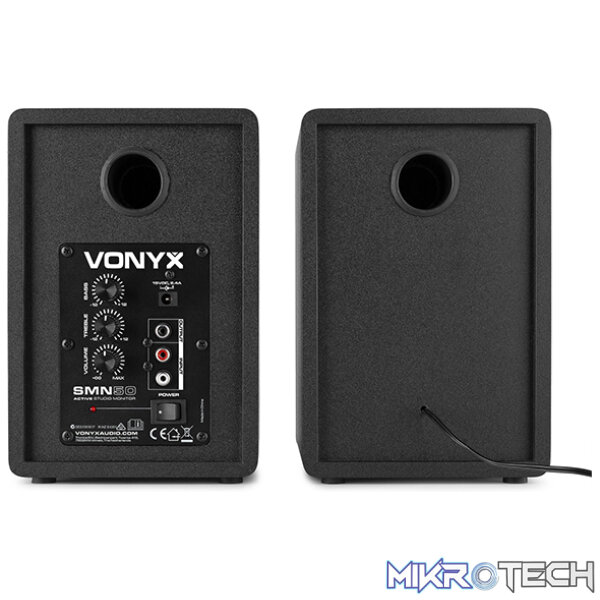 Vonyx - Smn50B Active Studio Monitor 5In Pair - Image 4