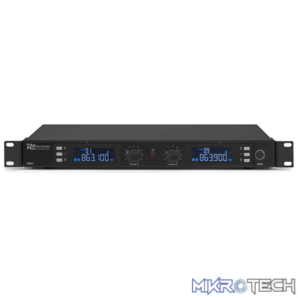 Power Dynamics - Pd632C Dual Combo Digital Uhf Wireless Microphone System - Image 2
