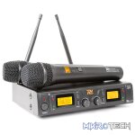 Power Dynamics - Pd782 Dual Handheld Wrls Mic System Uhf 8 Channel 863.000 - 865.000 Mhz - Image 2
