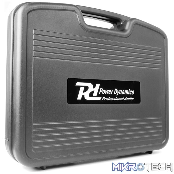 Power Dynamics - Pd782 Dual Handheld Wrls Mic System Uhf 8 Channel 863.000 - 865.000 Mhz - Image 8