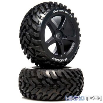 1/8 BADGER Truggy Tire C2 Mounted 0 Offs