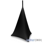 Beamz - Lss07B Lycra Speaker Stand Sleeve Black 0.7M
