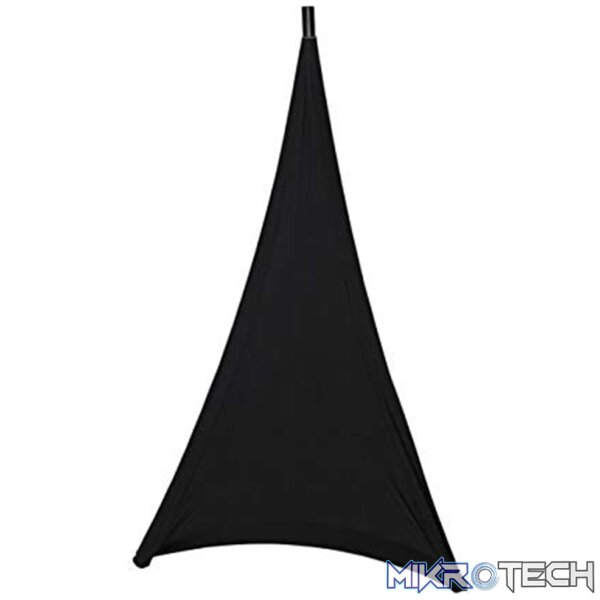 Beamz - Lss07B Lycra Speaker Stand Sleeve Black 0.7M - Image 2
