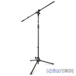 Vonyx - Microphone Stand + Boom Black