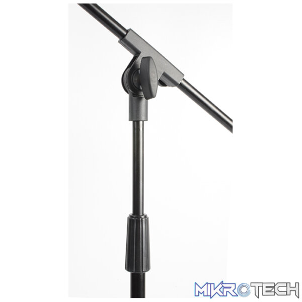 Vonyx - Microphone Stand + Boom Black - Image 2