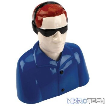 1/9 Civilian Pilot Blue with Glasses