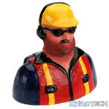 1/9 Pilot with Beard Hat And Headpho