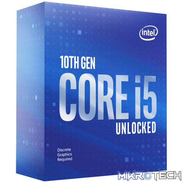 1_5klt-wg Intel CoMet Lake Core i5-10600KF 4.1Ghz 6 cores+Hyper-Threading/ 12 threads LGA 1200 Processor - Image 1